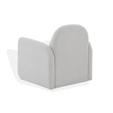 Safavieh Patsy Chiclet Accent Chair Light Grey Wood / Fabric / Foam SFV4829A