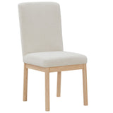 Safavieh Halcy Boucle Dining Chair Cream / Natural SFV4837A