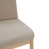 Safavieh Halcy Boucle Dining Chair Oatmeal / Natural SFV4837B