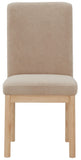 Safavieh Halcy Boucle Dining Chair Oatmeal / Natural SFV4837B