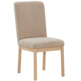 Safavieh Halcy Boucle Dining Chair Oatmeal / Natural SFV4837B