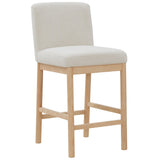 Safavieh Halcy Boucle Counter Stool Cream / Natural SFV4838A