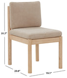 Safavieh Kalmia Boucle Dining Chair Oatmeal / Natural SFV4839B