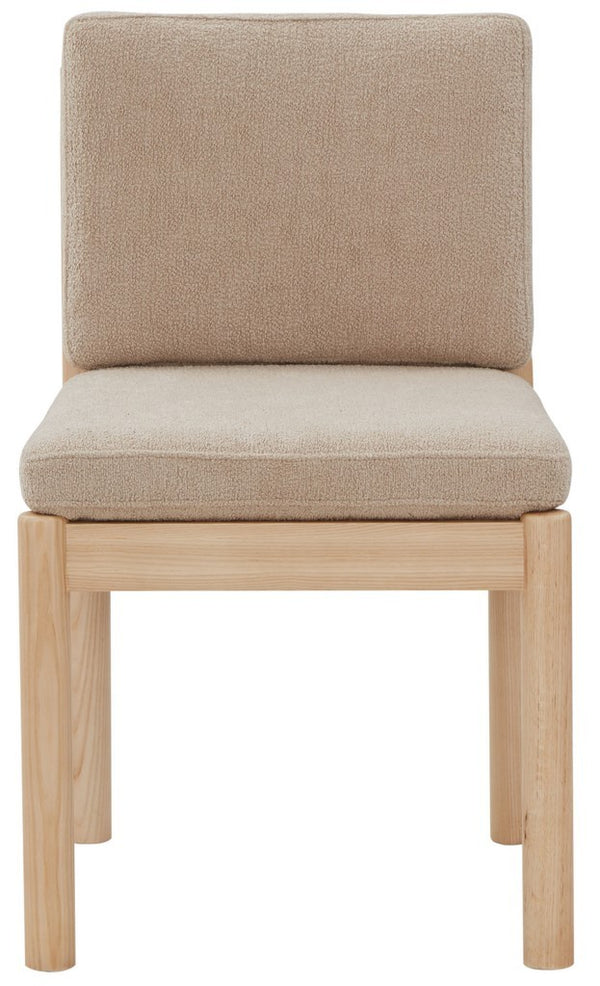 Safavieh Kalmia Boucle Dining Chair Oatmeal / Natural SFV4839B
