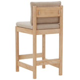 Safavieh Kalmia Boucle Counter Stool Oatmeal / Natural SFV4840B