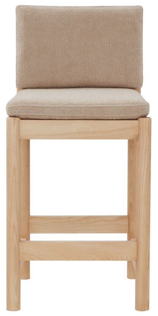 Safavieh Kalmia Boucle Counter Stool Oatmeal / Natural SFV4840B