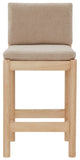 Safavieh Kalmia Boucle Counter Stool Oatmeal / Natural SFV4840B