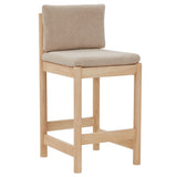 Safavieh Kalmia Boucle Counter Stool Oatmeal / Natural SFV4840B