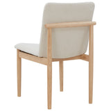 Safavieh Abriella Boucle Dining Chair Cream / Natural SFV4841A