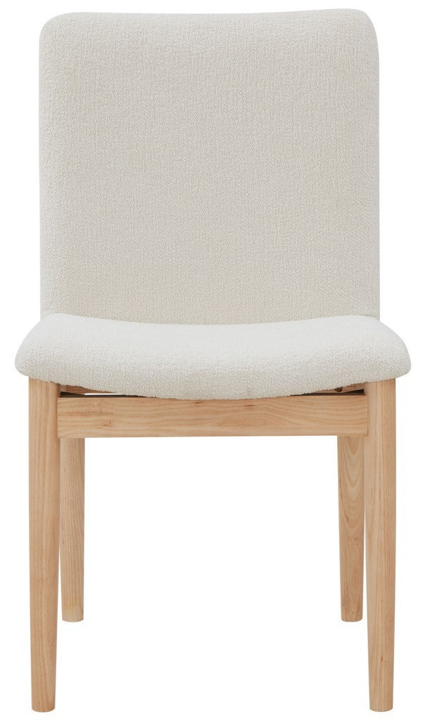 Safavieh Abriella Boucle Dining Chair Cream / Natural SFV4841A