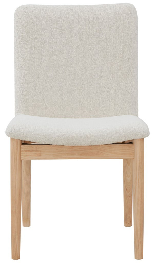 Safavieh Abriella Boucle Dining Chair Cream / Natural SFV4841A