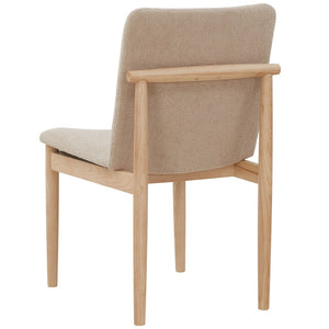 Safavieh Abriella Boucle Dining Chair Oatmeal / Natural SFV4841B