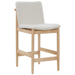 Safavieh Abriella Boucle Counter Stool Cream / Natural SFV4842A