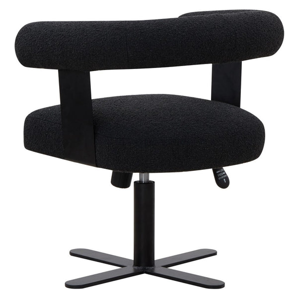 Safavieh Baron Adjustable Swivel Desk Chair Black SFV4843A