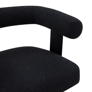 Safavieh Baron Adjustable Swivel Desk Chair Black SFV4843A