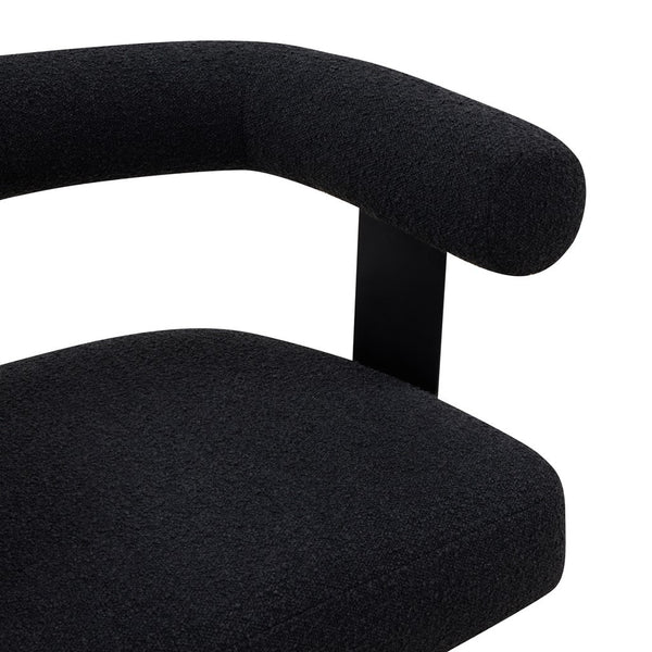 Safavieh Baron Adjustable Swivel Desk Chair Black SFV4843A