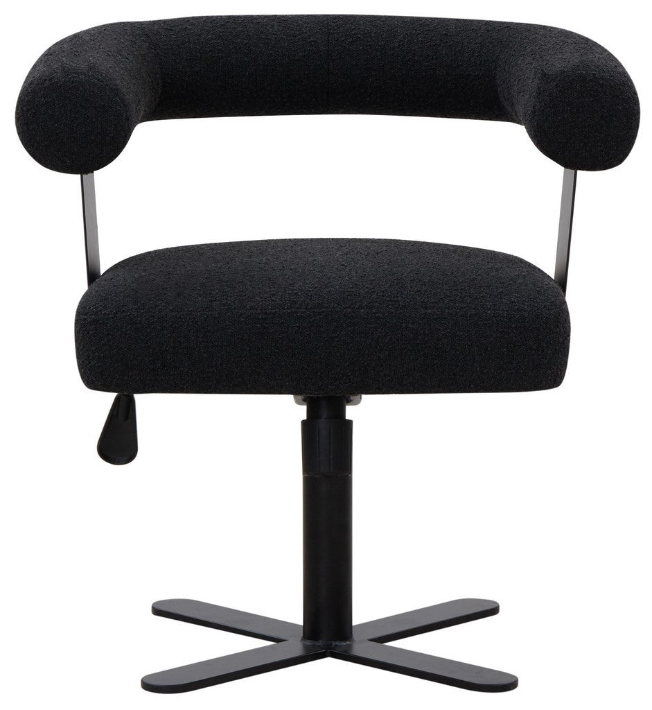 Safavieh Baron Adjustable Swivel Desk Chair Black SFV4843A