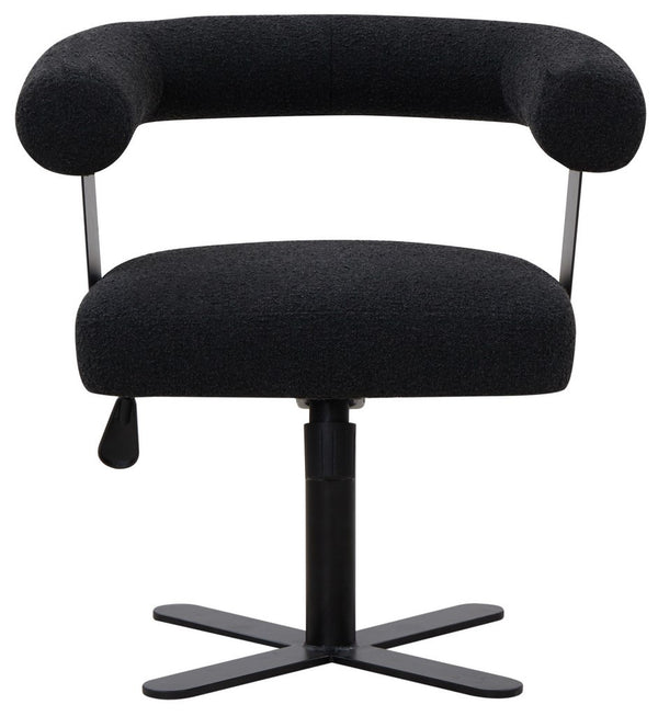 Safavieh Baron Adjustable Swivel Desk Chair Black SFV4843A