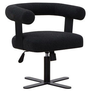 Safavieh Baron Adjustable Swivel Desk Chair Black SFV4843A
