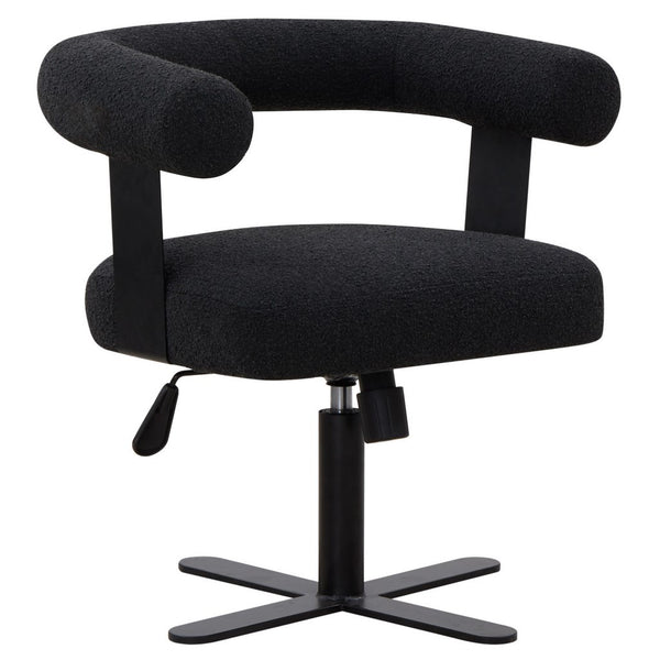 Safavieh Baron Adjustable Swivel Desk Chair Black SFV4843A