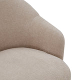 Safavieh Peitra Boucle Accent Chair Oatmeal SFV4846A