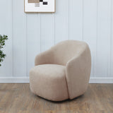 Safavieh Peitra Boucle Accent Chair Oatmeal SFV4846A