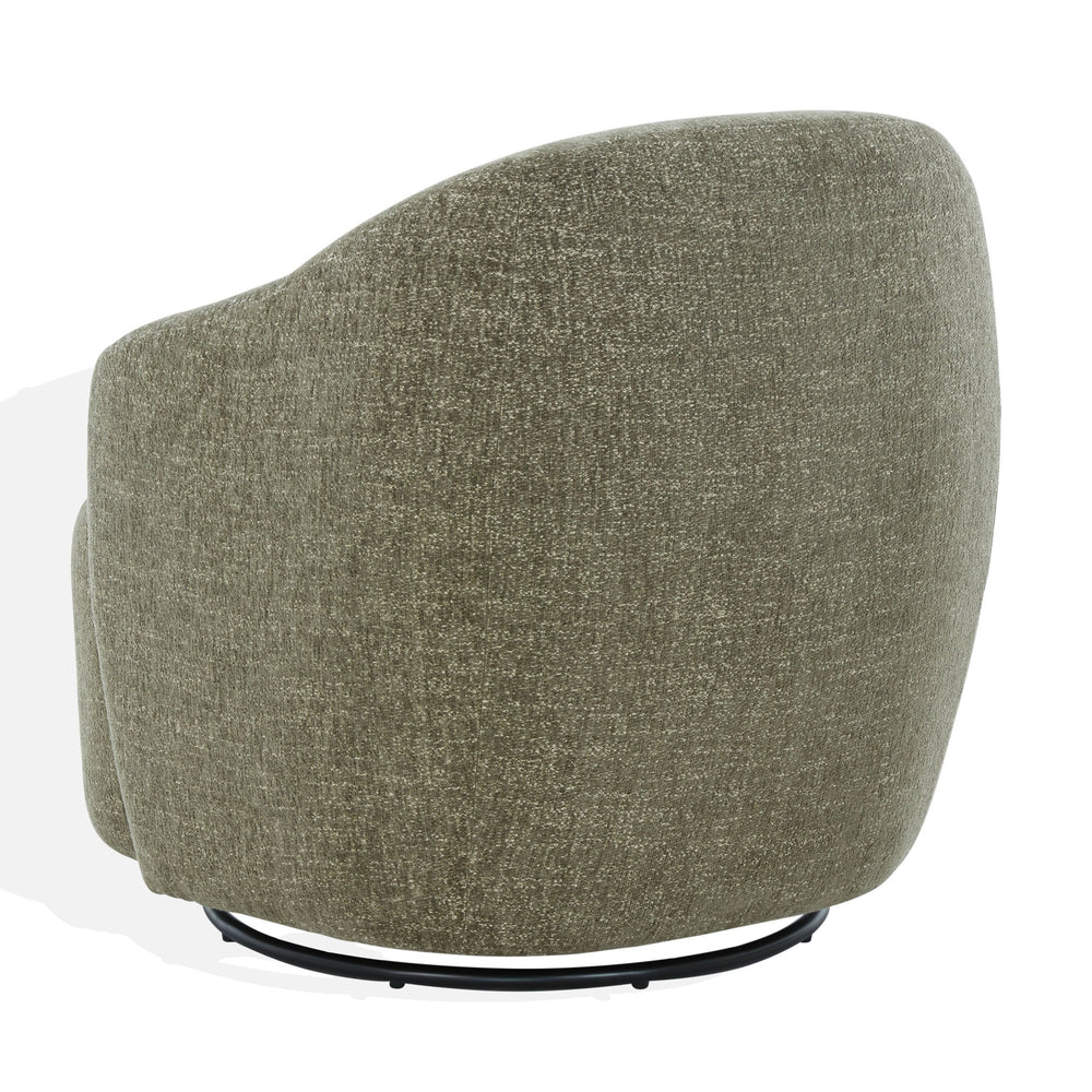 Peitra Chenille Accent Chair With Plush Foam & Wood-Metal Frame — Cozy Modern Statement Seating