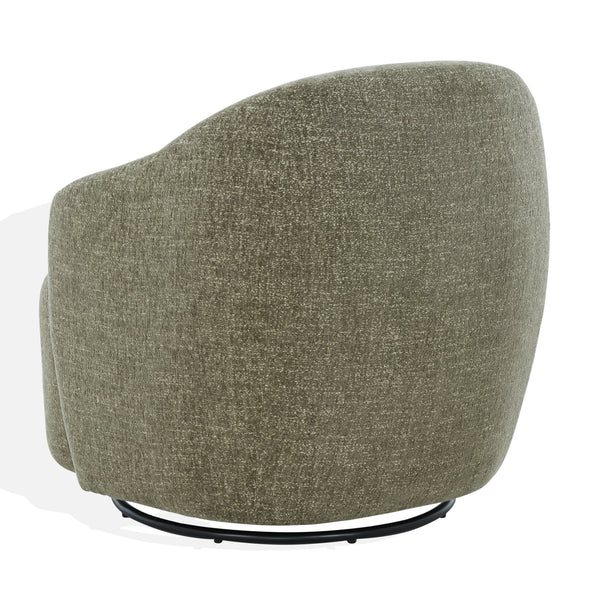 Peitra Chenille Accent Chair With Plush Foam & Wood-Metal Frame — Cozy Modern Statement Seating