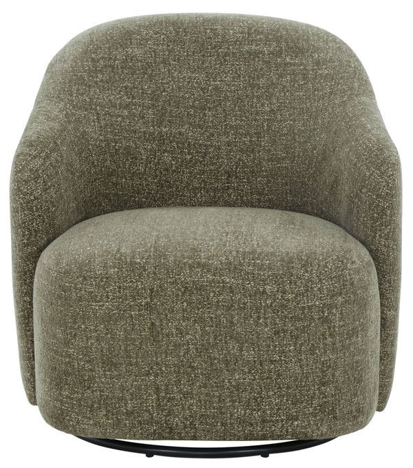 Peitra Chenille Accent Chair With Plush Foam & Wood-Metal Frame — Cozy Modern Statement Seating