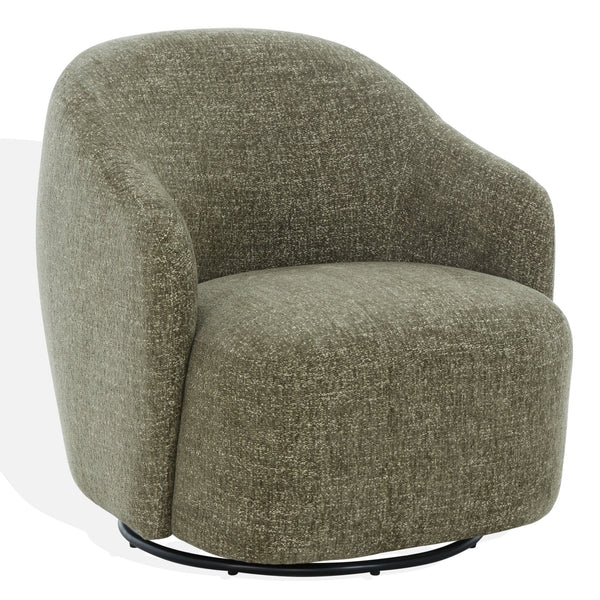 Peitra Chenille Accent Chair With Plush Foam & Wood-Metal Frame — Cozy Modern Statement Seating