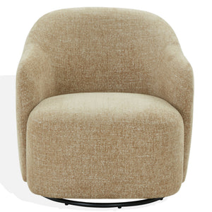 Peitra Chenille Accent Chair With Plush Foam & Wood-Metal Frame — Cozy Modern Statement Seating