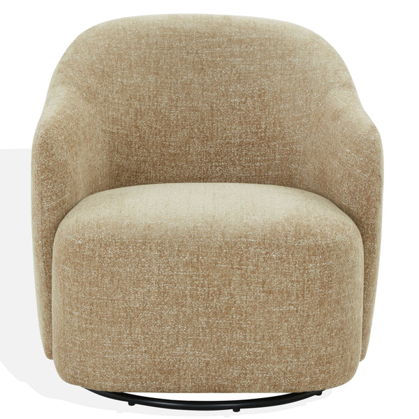Peitra Chenille Accent Chair With Plush Foam & Wood-Metal Frame — Cozy Modern Statement Seating