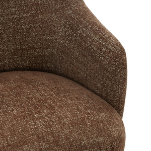 Peitra Chenille Accent Chair With Plush Foam & Wood-Metal Frame — Cozy Modern Statement Seating