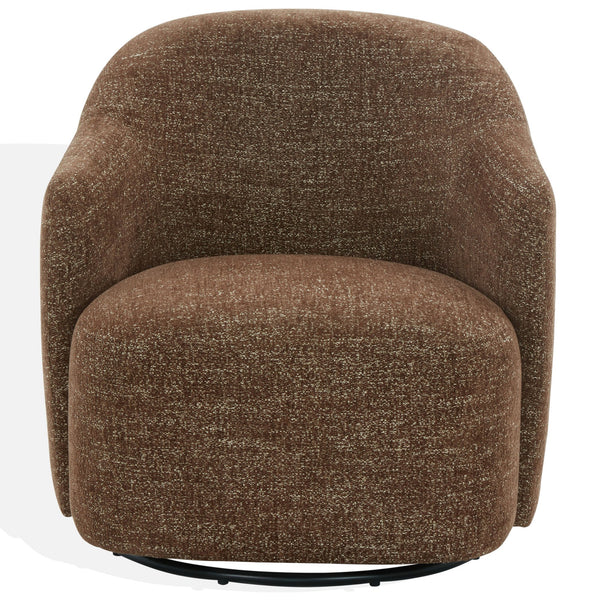 Peitra Chenille Accent Chair With Plush Foam & Wood-Metal Frame — Cozy Modern Statement Seating