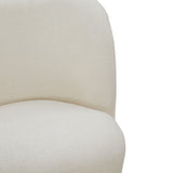 Safavieh Rodolfo Boucle Accent Chair Ivory / Natural SFV4848A