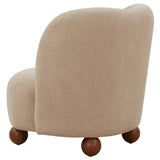 Safavieh Rodolfo Boucle Accent Chair Oatmeal / Natural SFV4848B