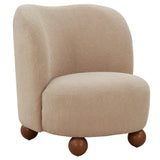 Safavieh Rodolfo Boucle Accent Chair Oatmeal / Natural SFV4848B