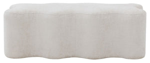 Safavieh Jacqualessa Chenille Bench Cream SFV4849A