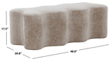 Safavieh Jacqualessa Chenille Bench Light Brown SFV4849B