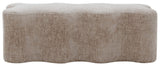 Safavieh Jacqualessa Chenille Bench Light Brown SFV4849B