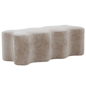 Safavieh Jacqualessa Chenille Bench Light Brown SFV4849B