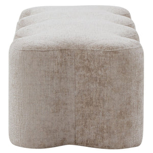 Safavieh Jacqualessa Chenille Bench Light Brown SFV4849B