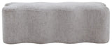 Safavieh Jacqualessa Chenille Bench Grey SFV4849D