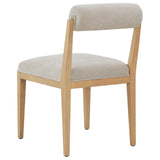 Safavieh Oaklie Rolled Back Dining Chair Taupe / Natural SFV4850A