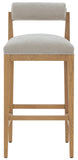 Oaklie Rolled Back Barstool