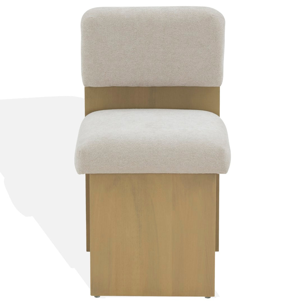 Safavieh Naja Modern Dining Chair Taupe / Natural SFV4853A