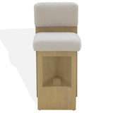 Safavieh Naja Modern Counter Stool Taupe / Natural SFV4854A