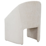 Safavieh Kagan Chenille Dining Chair Cream SFV4856A