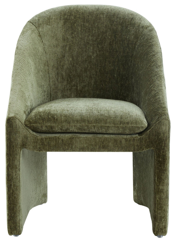 Kagan Chenille Dining Chair With Plush Foam Cushion And Solid Wood Frame For Stylish Comfort And Durability