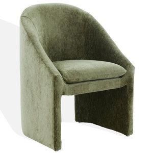 Kagan Chenille Dining Chair With Plush Foam Cushion And Solid Wood Frame For Stylish Comfort And Durability